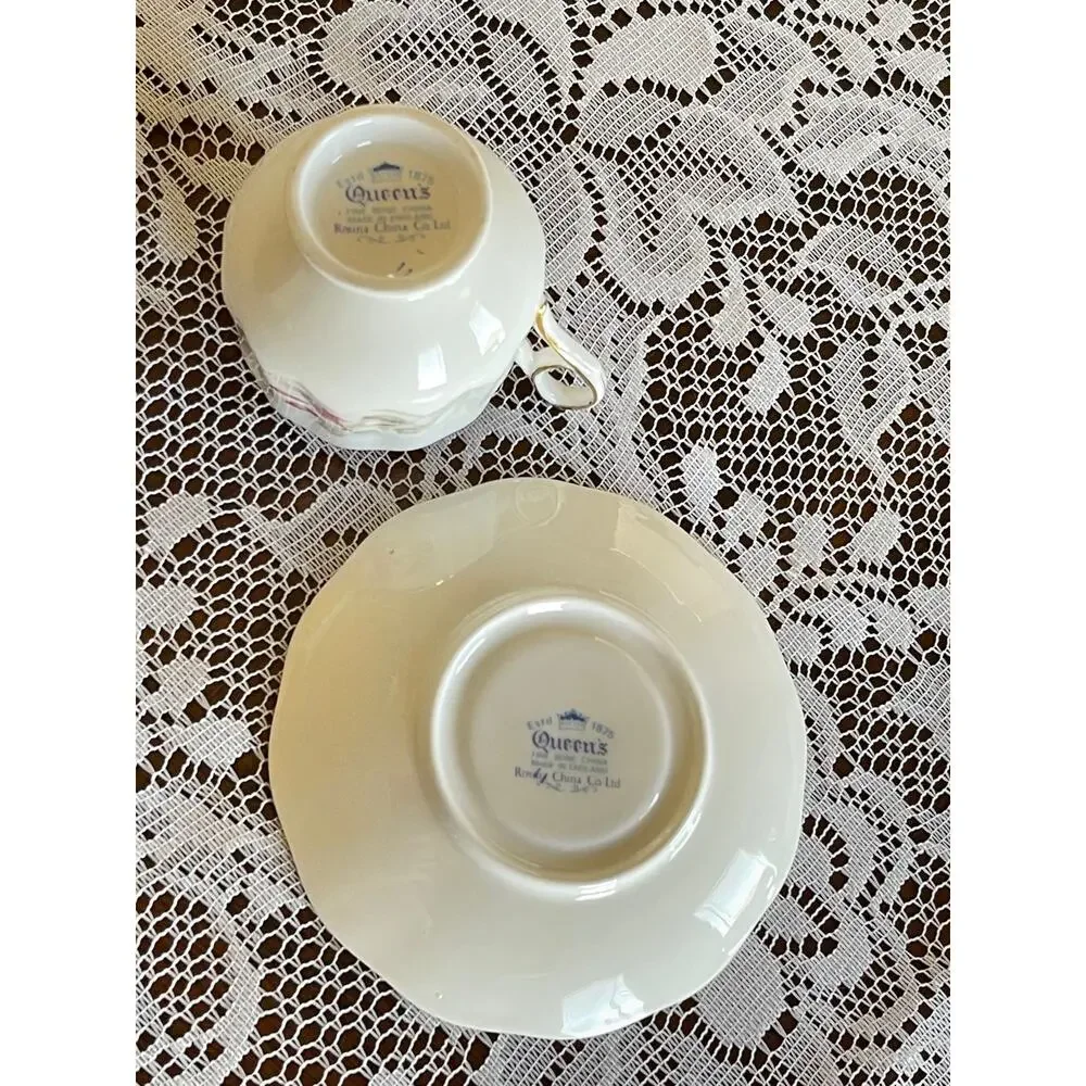 Queens Fine Bone China Hybrid Fuchsia 11